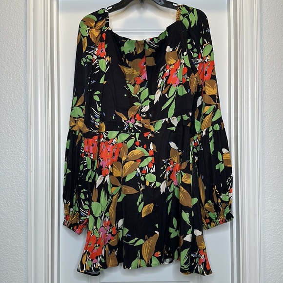Women’s Catrina Dress size 8 in Navy and floral print Autumn Adeigbo - Picture 8 of 12